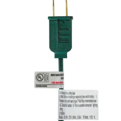 Best Set of 15 Blue Satin G50 Globe Christmas Lights - Green Wire Globes