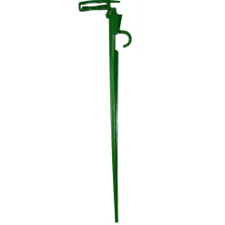 New Set of 100 Green 2-in-1 Christmas Decorations Tie Down and Light Stakes- 7.5" Lawn Stakes