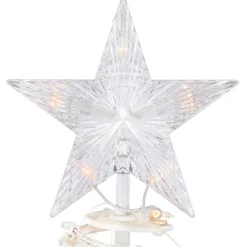 Sale Set of 2 Lighted Clear Outdoor Spiral Christmas Cone Trees 4', 6' Spiral