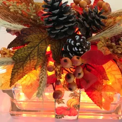 Best Set of 50 Orange Mini Christmas Lights - 11.25 ft White Wire Incandescent