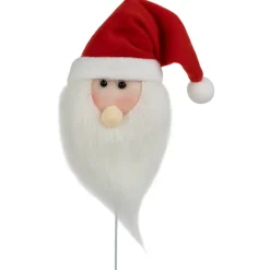 Online Set of 2 Plush Santa Claus Christmas Picks 18