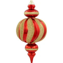 Outlet Shatterproof Commercial Size Finial Christmas Ornaments - 10