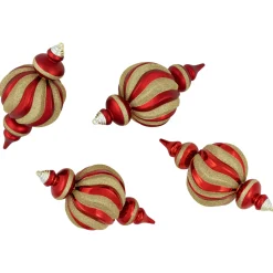 Outlet Shatterproof Commercial Size Finial Christmas Ornaments - 10