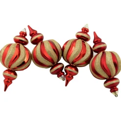 Outlet Shatterproof Commercial Size Finial Christmas Ornaments - 10