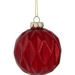 Best Shiny and Matte Finish Christmas Glass Ball Ornaments - 3