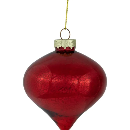 Best Shiny and Matte Finish Christmas Glass Ball Ornaments - 3" (80mm) - Red - 9ct Glass|Ball Ornaments