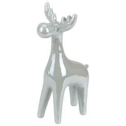 Hot Shiny Ceramic Reindeer Christmas Figure - 7