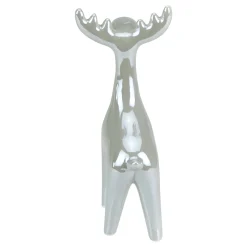 Hot Shiny Ceramic Reindeer Christmas Figure - 7