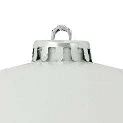 Sale Shiny Shatterproof Commercial Christmas Ball Ornament - 8" (200mm) - White Commercial