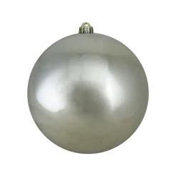 Discount Shiny Shatterproof Commercial Christmas Ball Ornament - 8" (200mm) - Celadon Gold Commercial