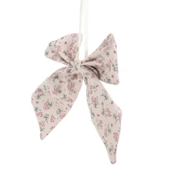 Online Single Loop Floral Christmas Bow Decoration - 5.5
