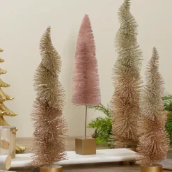 Online Sisal Christmas Tree Decoration- 14" - Brown Trees