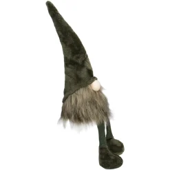 Sitting Christmas Gnome with Knitted Dangling Legs - 20
