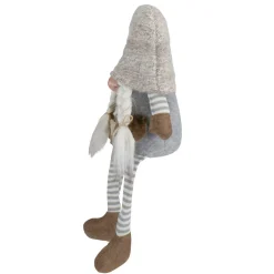 New Sitting Girl with Braids Christmas Gnome Figure - 7.5