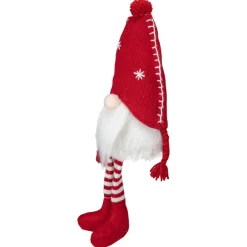 Sale Sitting Plush Christmas Gnome Decoration - 18