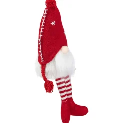 Sale Sitting Plush Christmas Gnome Decoration - 18