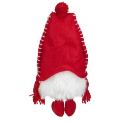 Sale Sitting Plush Christmas Gnome Decoration - 18