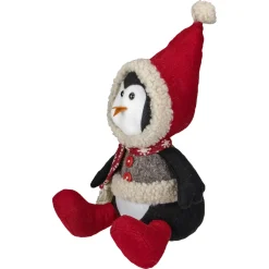 Discount Sitting Winter Penguin Christmas Figure - 15