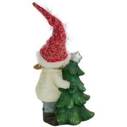 Best Smiling Girl Hugging a Star Tree Christmas Figure - 30