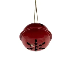 Clearance Snowflakes and Stars Christmas Jingle Bell Ornaments - 1.5
