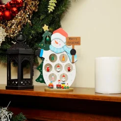 Hot Snowman Cut-Out Ornament Holder 