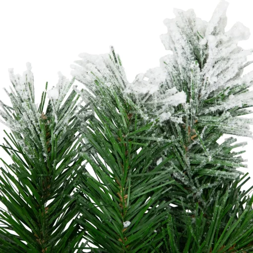 Sale Snowy Flocked Angel Pine with Pine Cones Artificial Christmas Wreath - 36" - Unlit Frosted