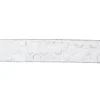 Outlet Snowy White and Silver Circle Christmas Wired Craft Ribbon 2.5" x 16 Yards Ribbons & Bows