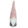 Standing Gnome Christmas Decoration - 11" - Pink and Gray Gnomes