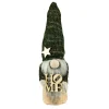 Sale Standing "Home" Gnome Christmas Figure - 14" - Green Gnomes