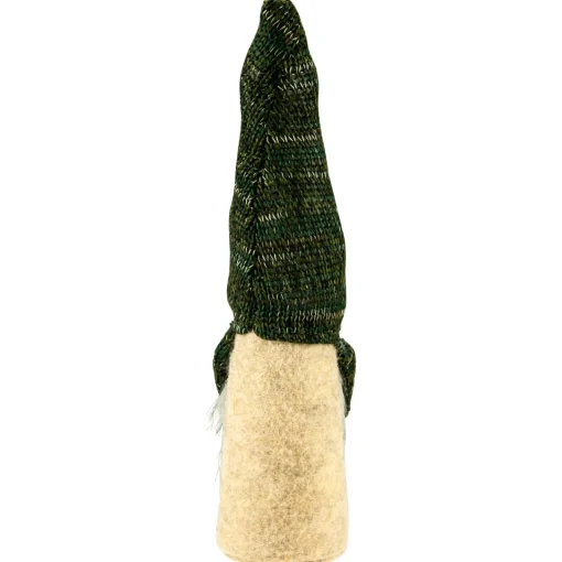 Sale Standing "Home" Gnome Christmas Figure - 14" - Green Gnomes