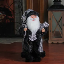 Hot Standing Santa Claus Christmas Figure with Sack - 16