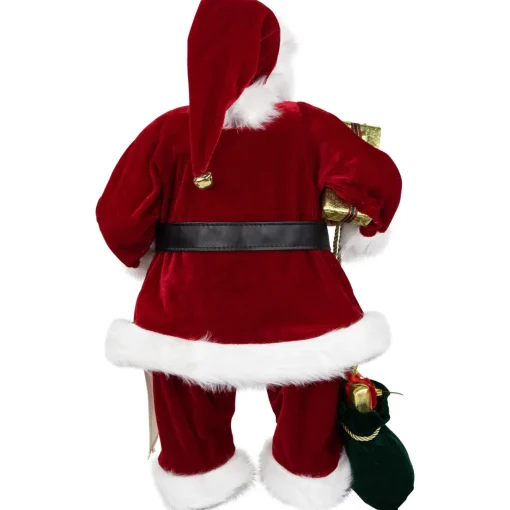 Best Standing Santa Claus with List Christmas Figure - 24" Santa Claus