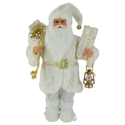 Online Standing Santa with Lantern and Presents Christmas Figure - 12" Santa Claus