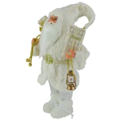 Online Standing Santa with Lantern and Presents Christmas Figure - 12