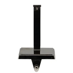 Online Stocking Holder with Ornament Hanger - 7.25" - Silver Stocking Holders
