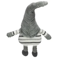 Sale Striped Sitting Gnome Christmas Figure - 22