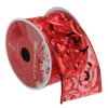 Best Swirls of Red Christmas Wired Craft Ribbon 2.5" x 10 Yards Ribbons & Bows