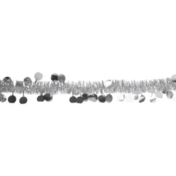 Hot Tinsel and Polka Dot Commercial Christmas Garland - 50' x 1.5