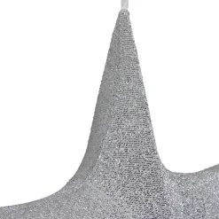 Hot Tinsel Foldable Glitter Christmas Star Outdoor Decoration - 25.5