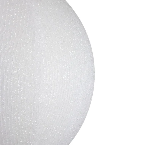 Online Tinsel Inflatable Christmas Ball Ornament Outdoor Commercial Decoration - 19.5" - White Commercial