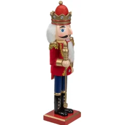 Best Traditional Christmas Nutcracker King with Scepter Figurine - 14