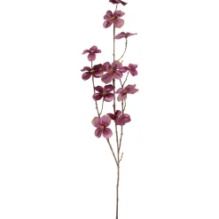 Outlet Velvet Dogwood Artificial Floral Christmas Spray - 39" - Pink Sprays, Picks & Branches