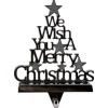 Online We Wish You a Merry Christmas Tree Stocking Holder - 6.25" Stocking Holders