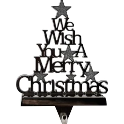 Online We Wish You a Merry Christmas Tree Stocking Holder - 6.25" Stocking Holders