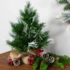 Discount Whitecap Pine Artificial Mini Christmas Tree - 14" - Unlit Unlit