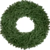 Hot Windsor Pine Green Artificial Christmas Wreath - 72" - Unlit Unlit