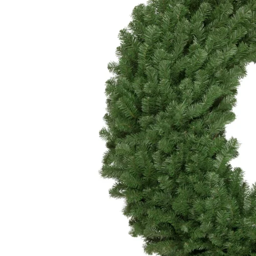 Hot Windsor Pine Green Artificial Christmas Wreath - 72" - Unlit Unlit
