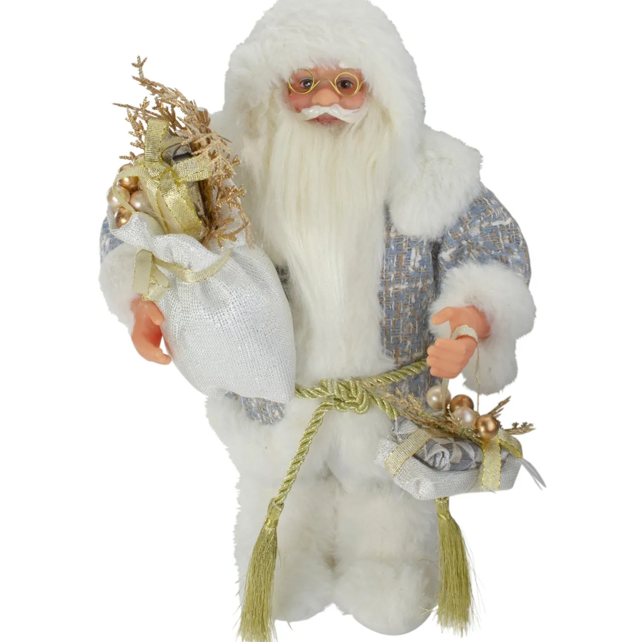 Sale Winter Frost Santa Claus Standing Christmas Figure - 12" Santa Claus