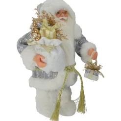 Sale Winter Frost Santa Claus Standing Christmas Figure - 12