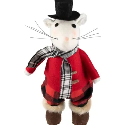 Sale Winter Mouse Christmas Tabletop Figure - 11" Animals